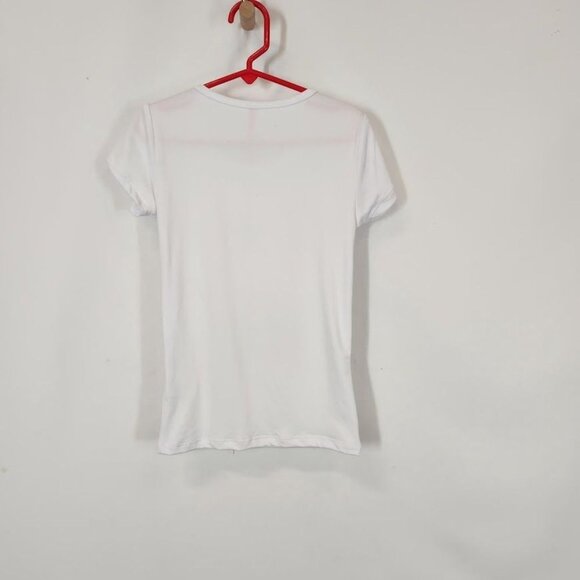 Girls Spoiled with Love Embossed Foil Graphic Tee - White - Size S (4)‎ - Picture 5 of 7